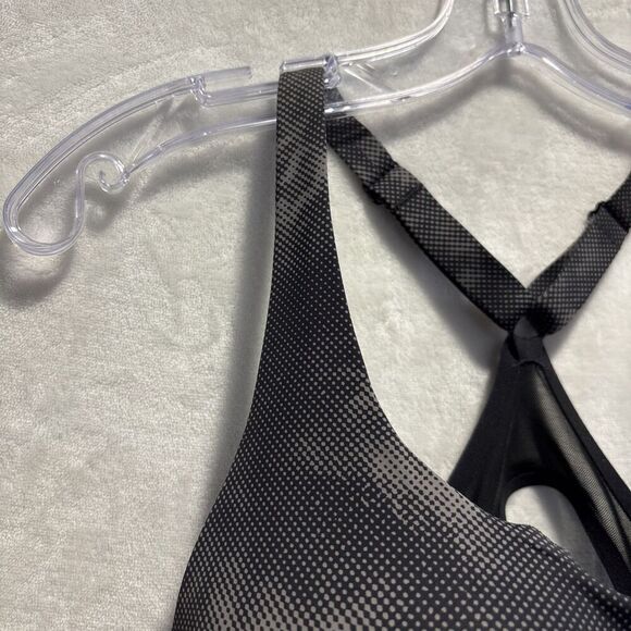 Athleta Women's Advance Sports Bra Molded High Impact Nebula Black Size 40C - Picture 2 of 16